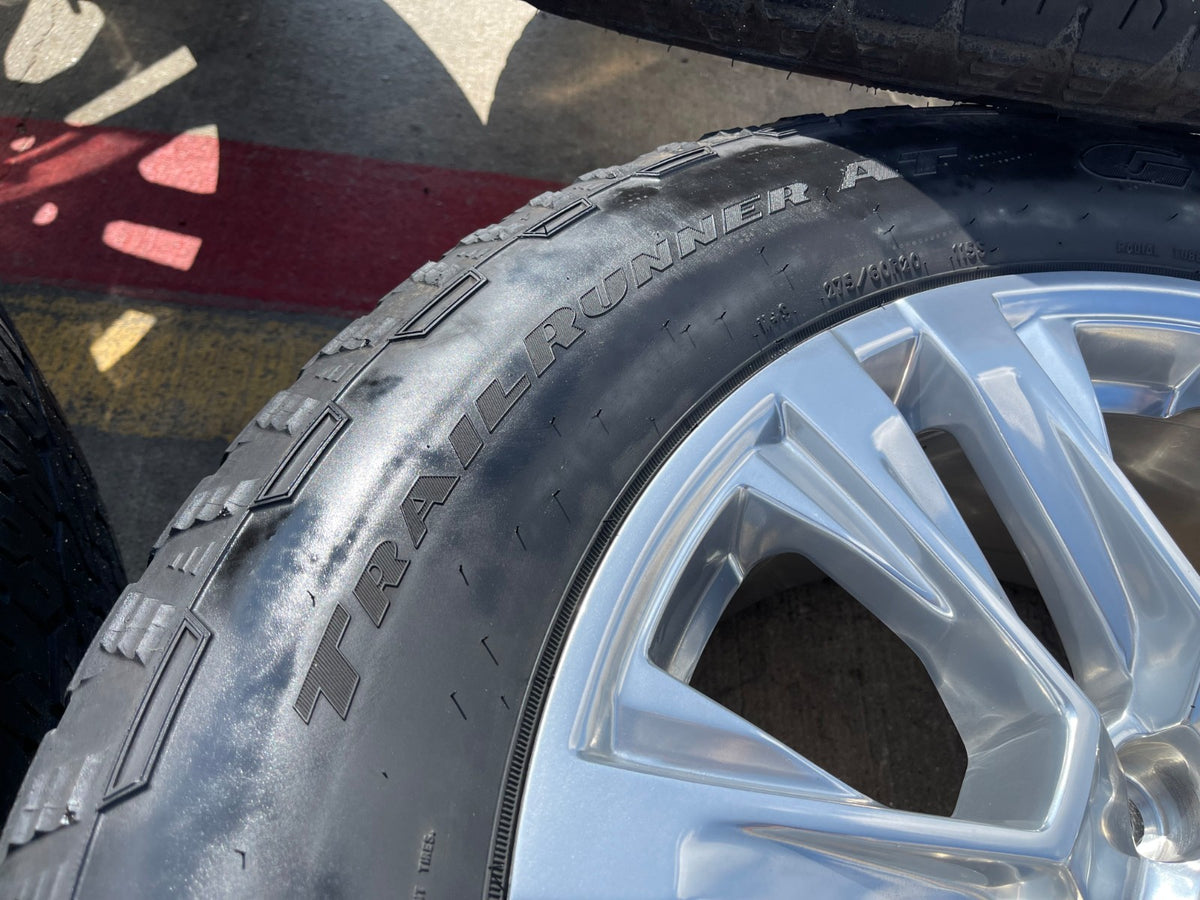 20" GMC Sierra Yukon Denali OEM 5917 wheels rims SET Chevy tires GOODYEAR