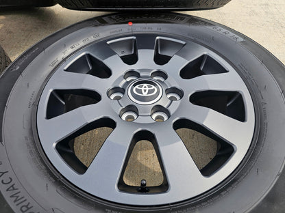 18" Toyota Land Cruiser OEM TRD wheels rims 95952 Tundra Sequoia MICHELIN NEW
