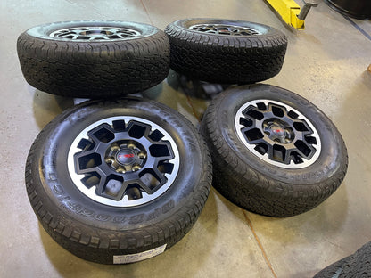 17" Toyota Tacoma 4Runner TRD OEM 10638 wheels rims 2024 2025 2026 2027 BFG A/T