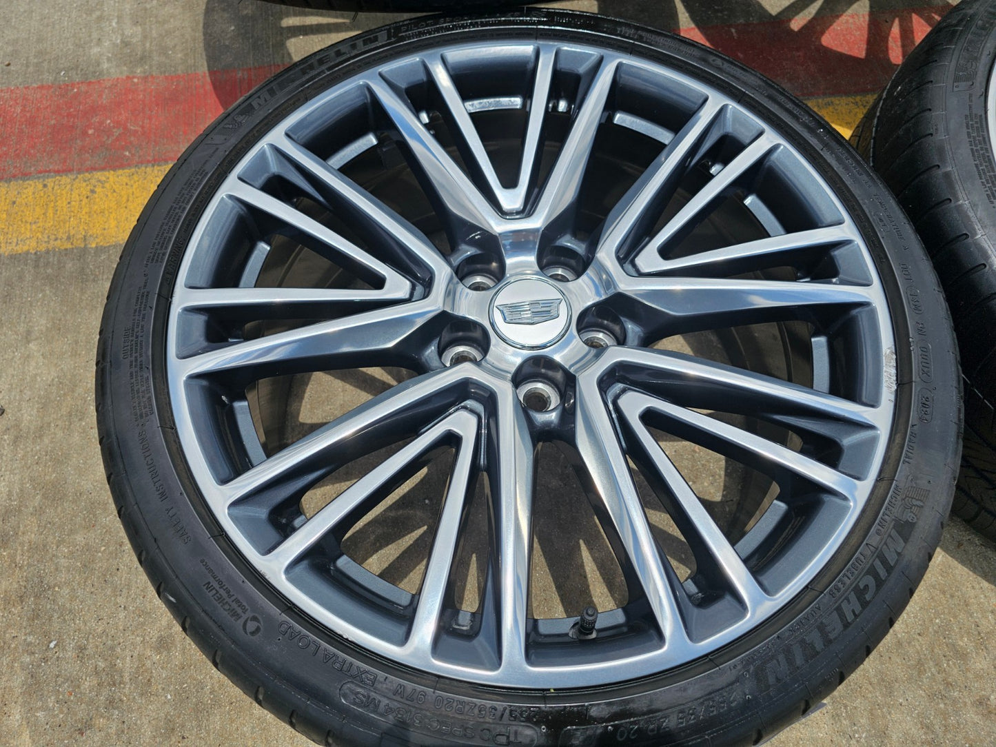 20" Cadillac CT5 CT5-V Platinum OEM 4843 wheels rims 2022 2023 2024 2025 2026