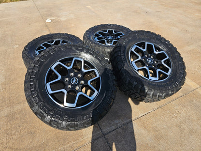 18" Ford Ranger Bronco wheels rims 95213 tires 2022 2023 2024 2025 33"