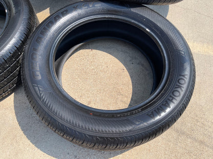 (4) 265/55/20 Yokohama Geolander X-CV tires 113V XL 265/55R20 TAKE OFFS SET NEW