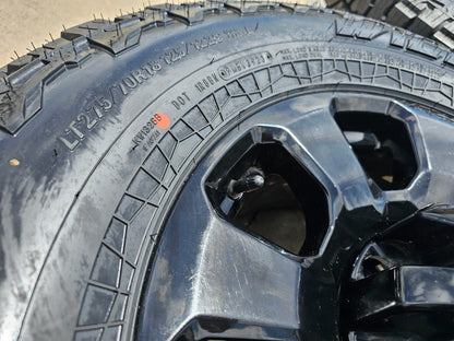 18" Ford F-250 F-350 TREMOR OEM wheels black 10481 tires 2024 2025 NEW