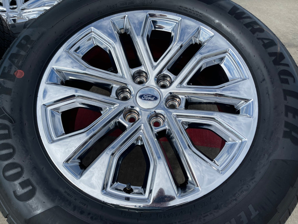 20" Ford F-150 LARIAT OEM 10619 rims wheels Expedition SET GOODYEAR NEW
