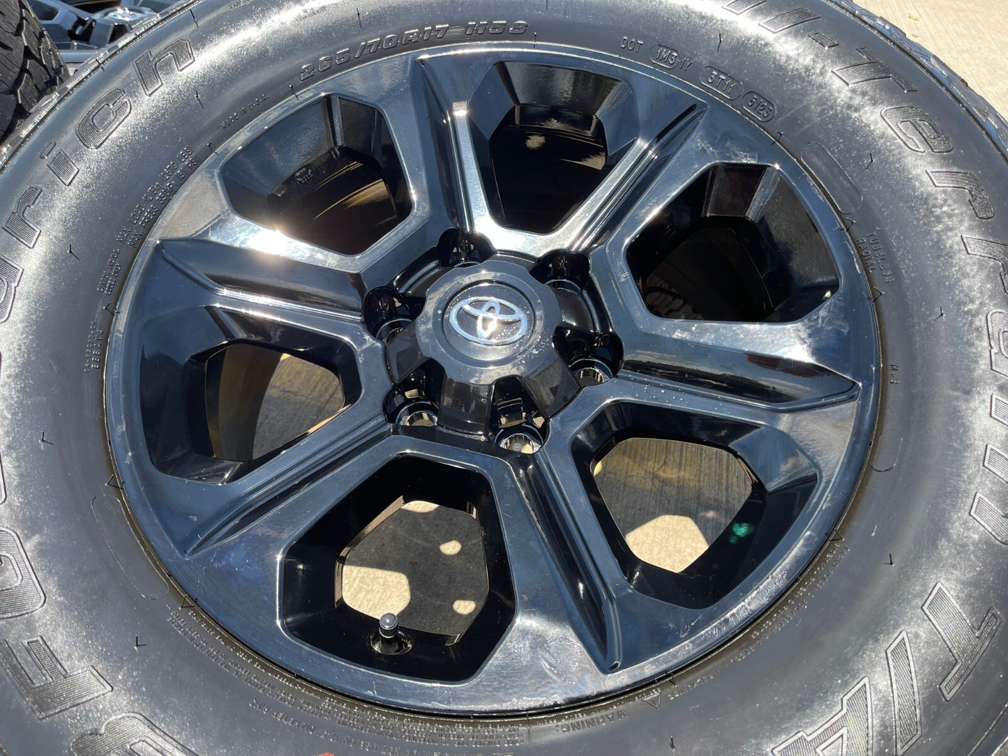 17" 4Runner Toyota Tacoma OEM black wheels rims 75153 FJ 2022 2023 2024 NEW