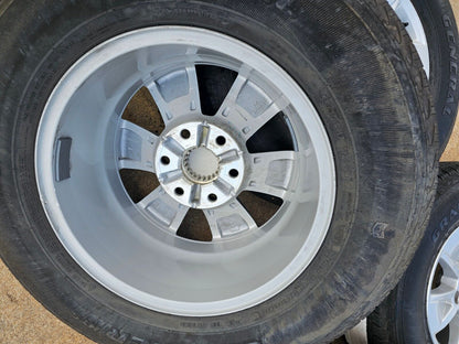 17" Chevy Silverado OEM wheels rims tires 5908 GMC Sierra Yukon
