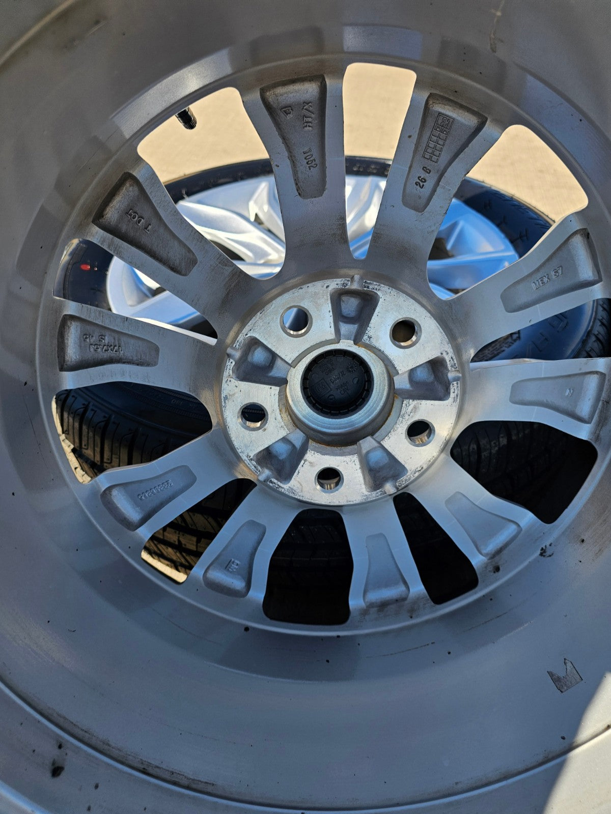 17" Chevy Malibu OEM wheels rims 5894 tires Impala GMC Terrain Equinox 5x120