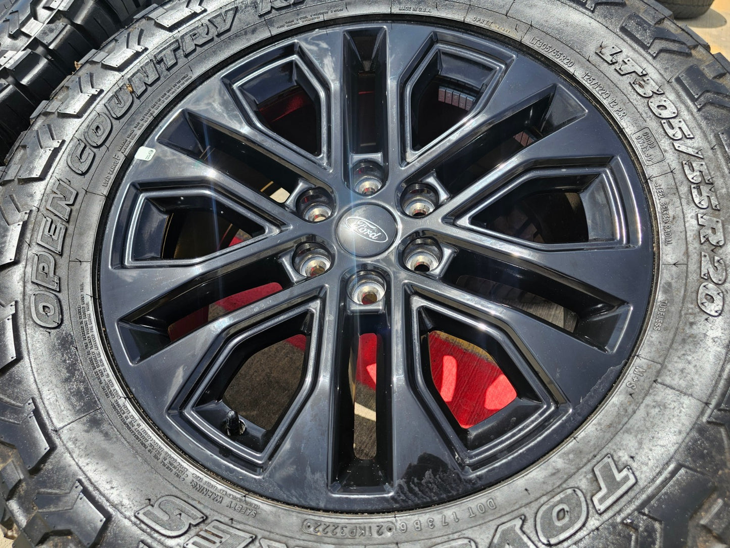 20" Ford F-150 LARIAT OEM 10619 rims wheels SET Expedition tires TOYO 33"