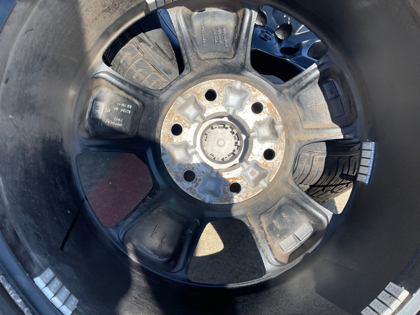 20" Dodge Ram 1500 OEM LIMITED Black 2676 2723 wheels rims PIRELLI A/TR