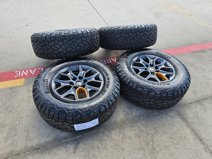 18" Ford Expedition F-150 TREMOR OEM rims wheels TIMBERLINE PIRELLI XTM 2027 NEW