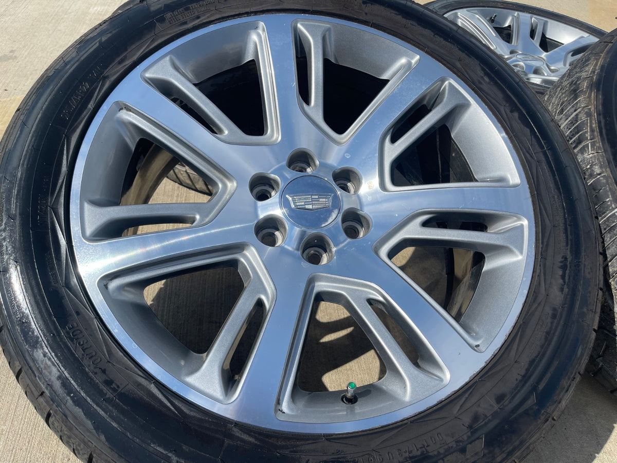 22" Cadillac Escalade Platinum OEM 4738 wheels rims tires NITRO SET