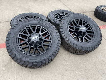 20" Ford F-250 F-350 OEM Black rims wheels 10201 TREMOR BFG KO3 A/T