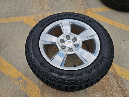 20" Chevy Silverado 1500 Tahoe Suburban OEM wheel rim 5652 tire spare GOODYEAR