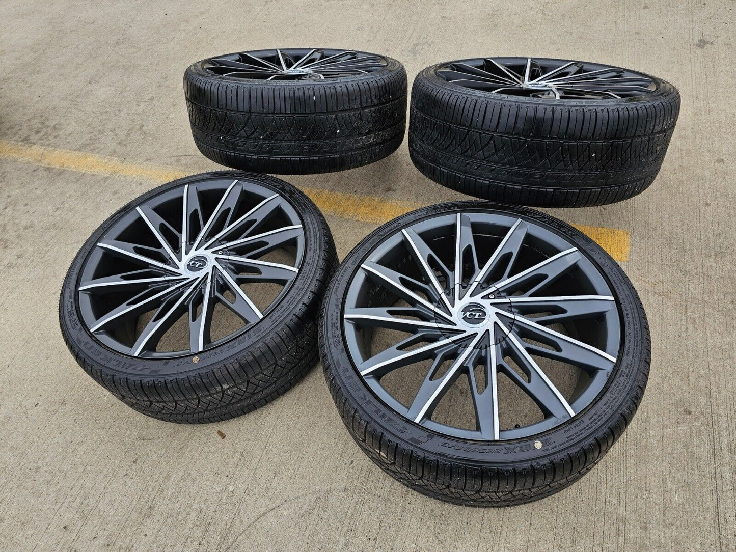 20" VCT V86 Chevy Malibu wheels rims tires Trailblazer Equinox GMC Terrain
