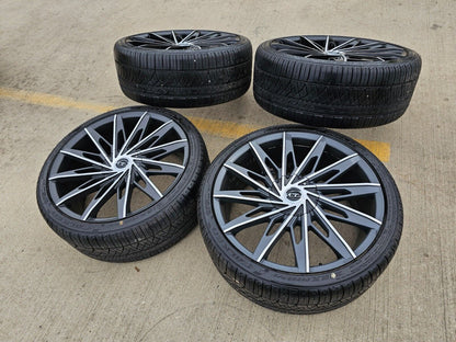 20" VCT V86 Chevy Malibu wheels rims tires Trailblazer Equinox GMC Terrain
