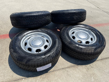 17" Ford F-150 OEM rims wheels 3857 steel 2025 2026 PIRELLI A/T NEW SMOKIN DEAL