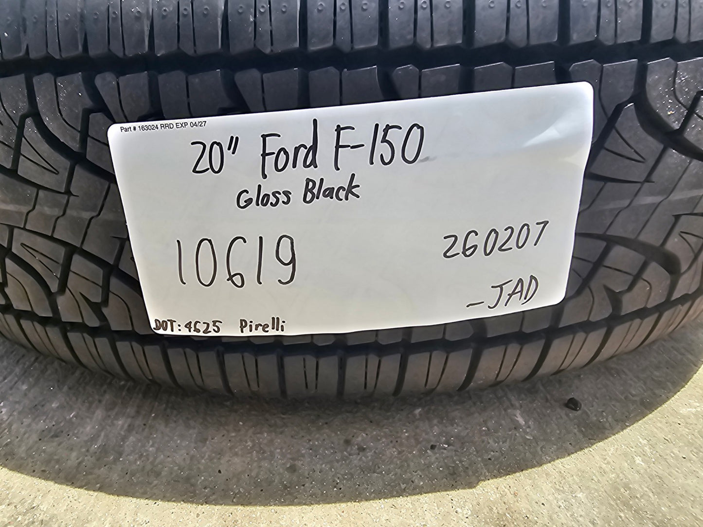 20" Ford F-150 LARIAT OEM 10619 rims wheels Expedition 2026 2027 PIRELLI NEW