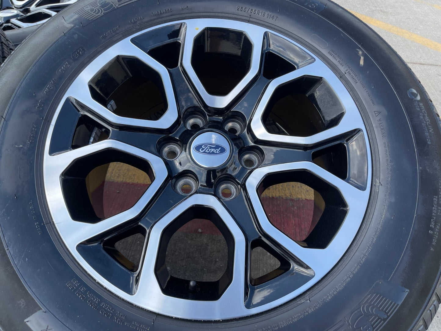 18" Ford F-150 OEM rims wheels 10438 Expedition 2024 2025 2026 2027 MICHELIN NEW