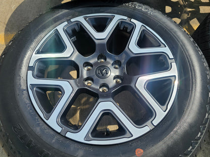20" Dodge Ram 1500 OEM 94059 Laramie wheels rims 68583860AA 2024 2025 2026 NEW
