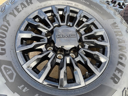 18" Chevy Silverado ALASKAN AT4X 2500 OEM 14031 wheels rims 2024 2025 2026 NEW