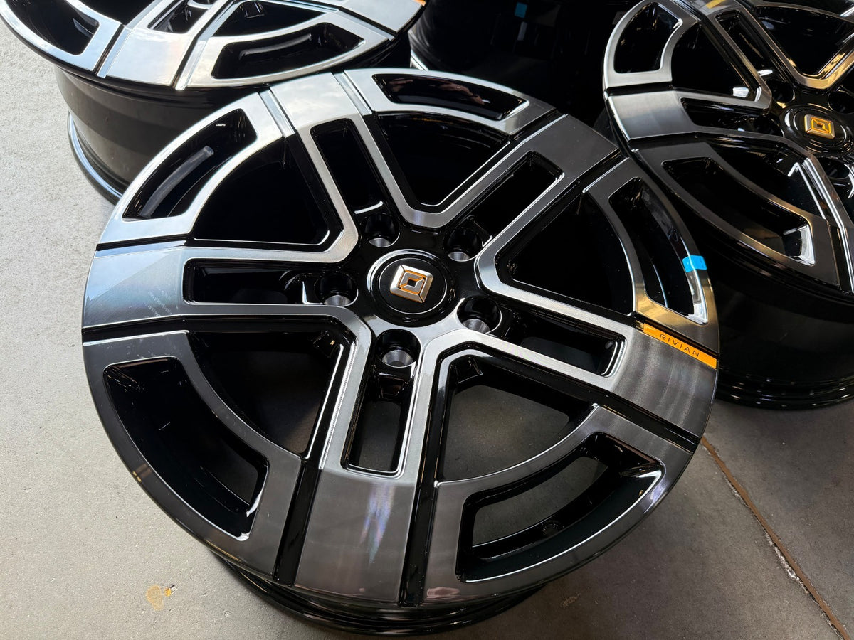 20" Rivian R1T R1S OEM wheels rims All Terrain DARK 2023 2024 2025 2026 2027 NEW