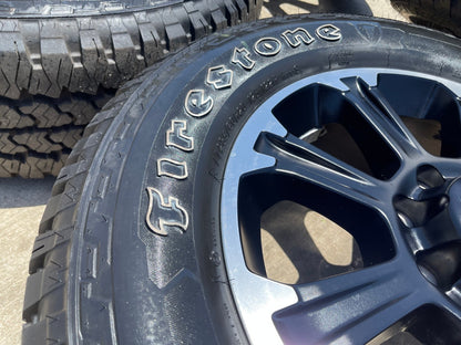 20" Dodge Ram 2500 3500 LARAMIE OEM wheels rims A/T tires 2025 2026 NEW