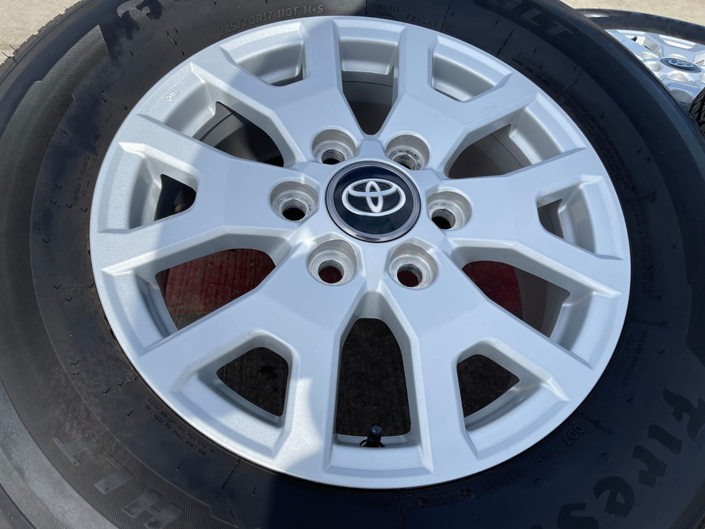 17" Toyota Tacoma 4Runner TRD OEM 94254 10637 wheels rims 2025 2026 FIRESTONE