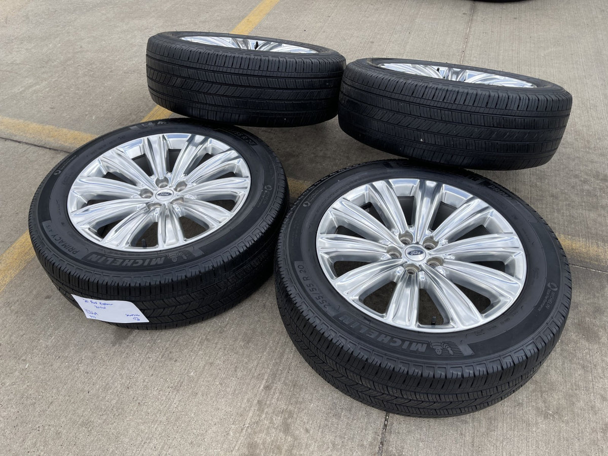 20" Ford Explorer Limited OEM rims wheels 10269 Lincoln Aviator MICHELIN
