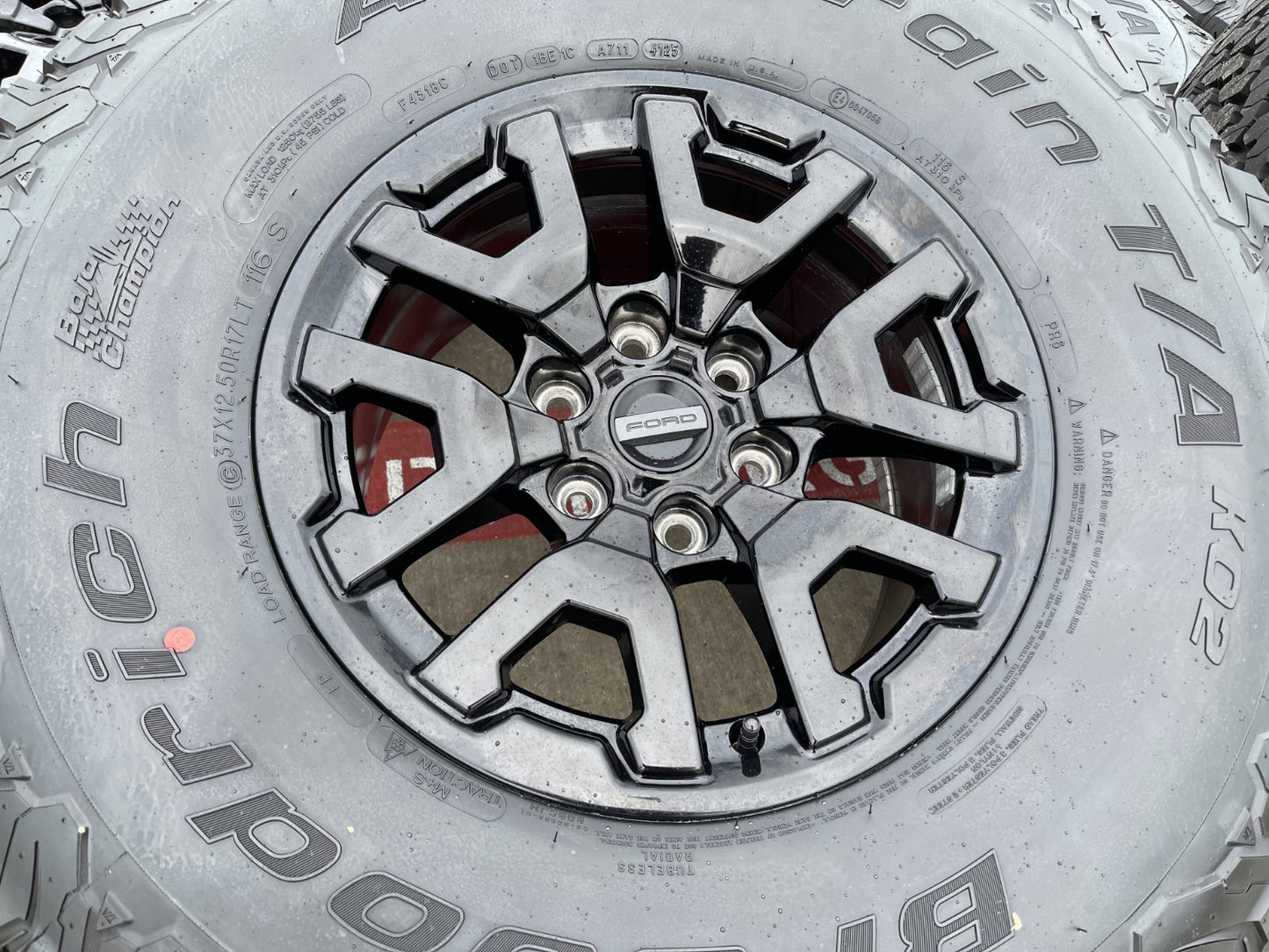 17" Ford F-150 Raptor Bronco OEM 10461 rims wheels SET 2026 2027 BFG KO2 A/T NEW