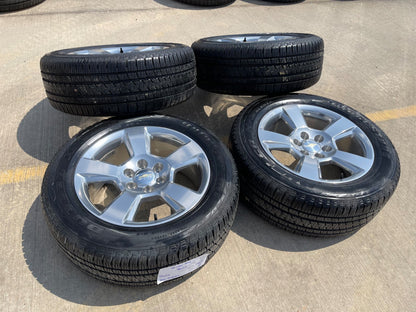 20" Chevy Silverado 1500 Tahoe Suburban OEM wheels rims 5652 BRIDGESTONE