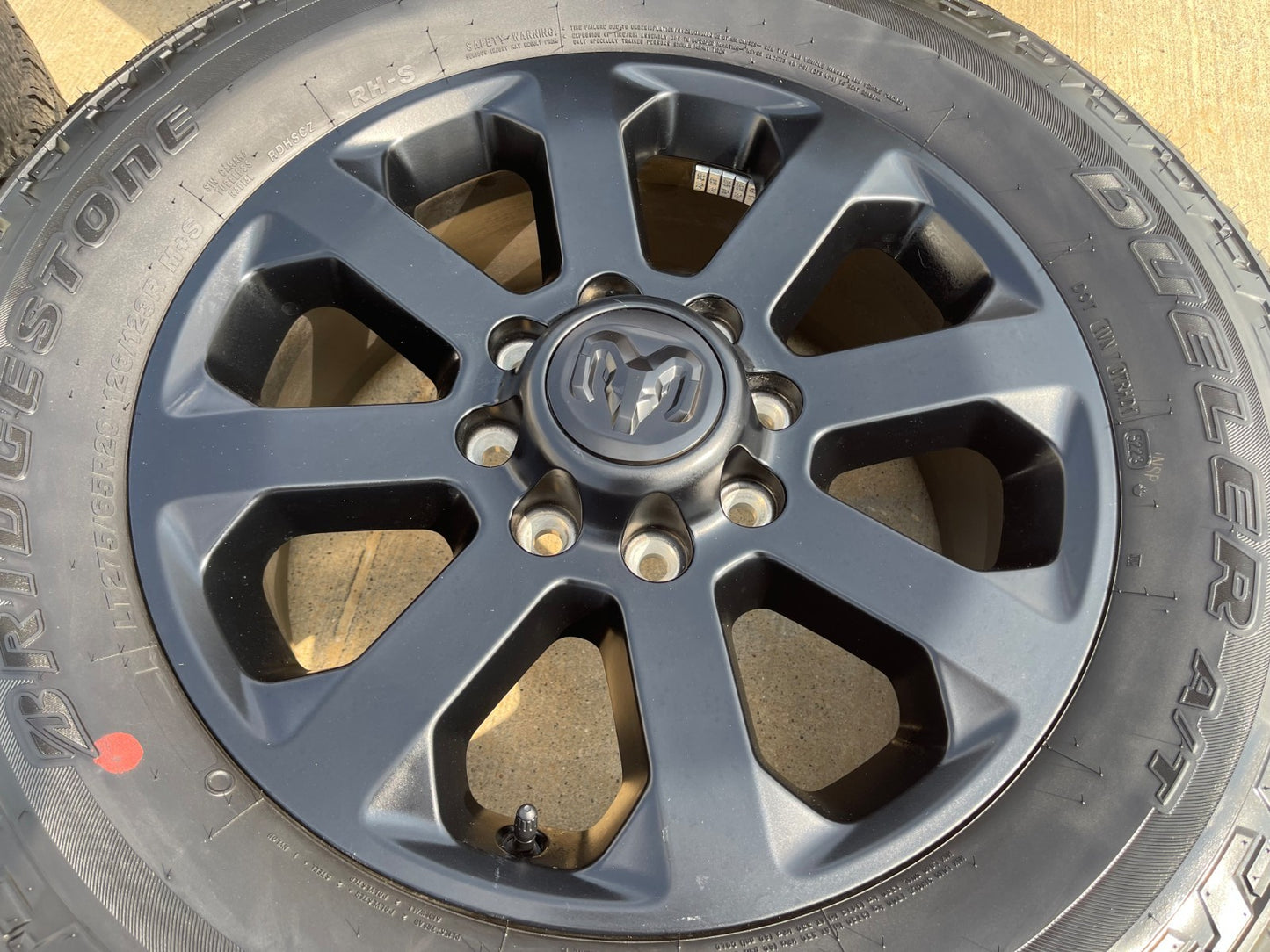 20" Dodge Ram 2500 3500 LARAMIE OEM 2700 wheels rims 2024 2025 2026 2027 NEW