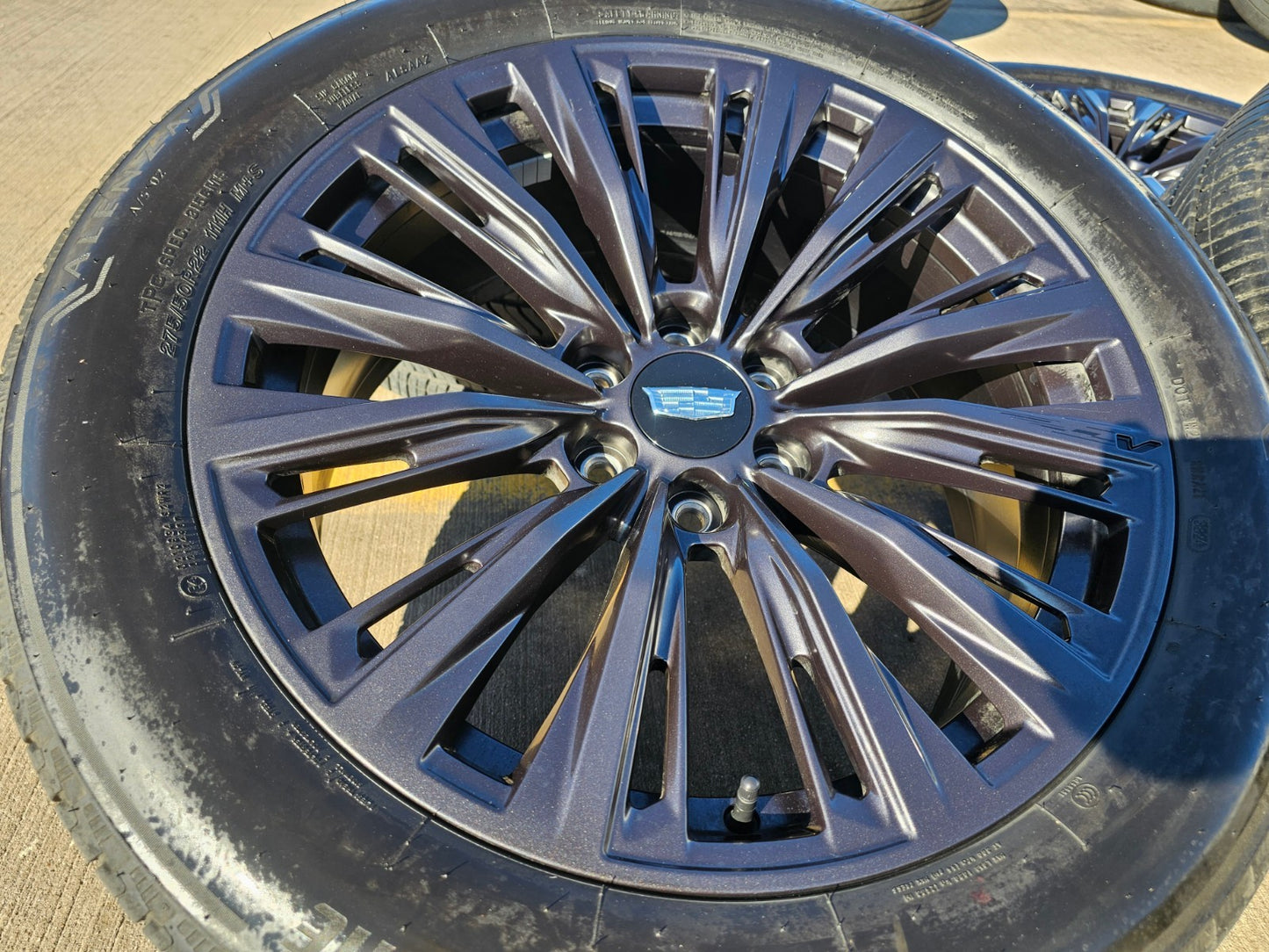 22" Cadillac Escalade V V600 Platinum OEM wheels rims Rim# 4882 FITS 2020-2027