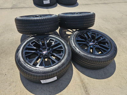 22" GMC Yukon Sierra OEM Chevy Silverado Tahoe 5903 wheels rims PIRELLI