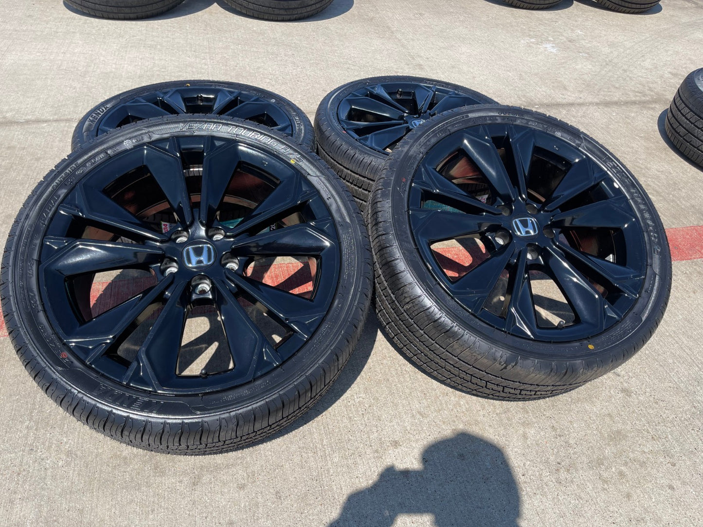 19" Honda Accord Civic CR-V Touring OEM wheels rims HR-V 60312 black