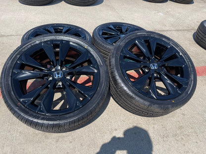 19" Honda Accord Civic CR-V Touring OEM wheels rims HR-V 60312 black