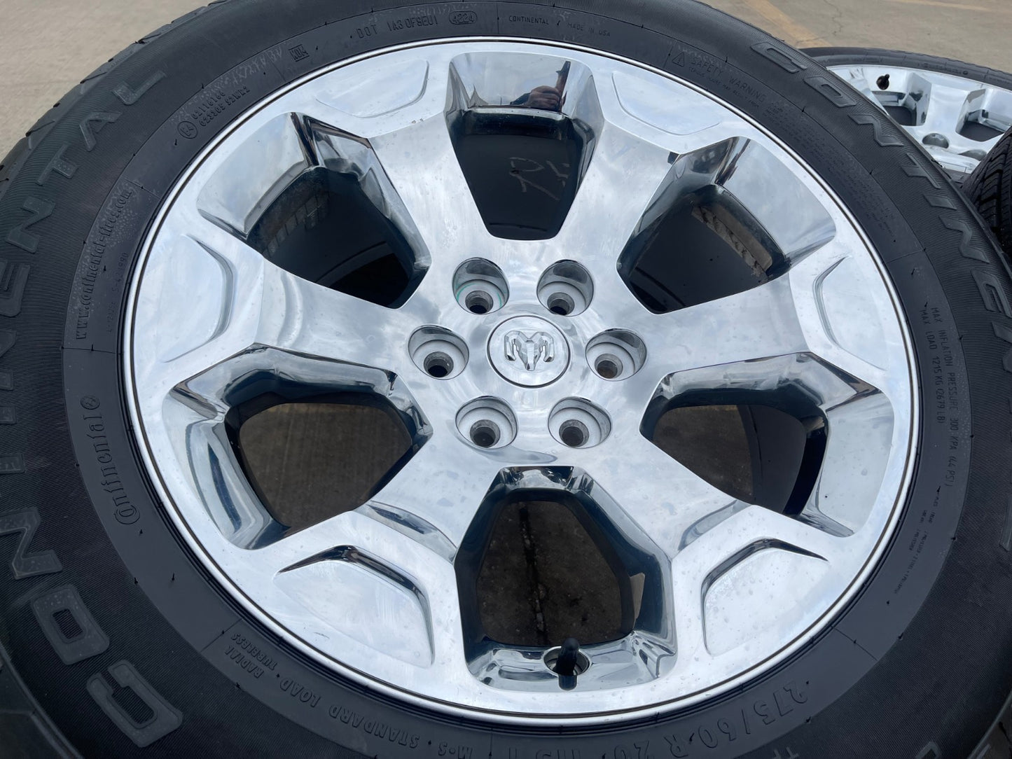 20" Dodge Ram 1500 OEM Laramie CHROME 2680 wheels rims 2022 2023 2024 2025 2026
