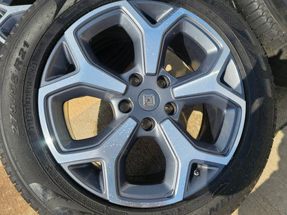 (4) 21" Rivian R1T R1S OEM wheels rims tires 2022 2023 2024 2025 2026 2027 SET