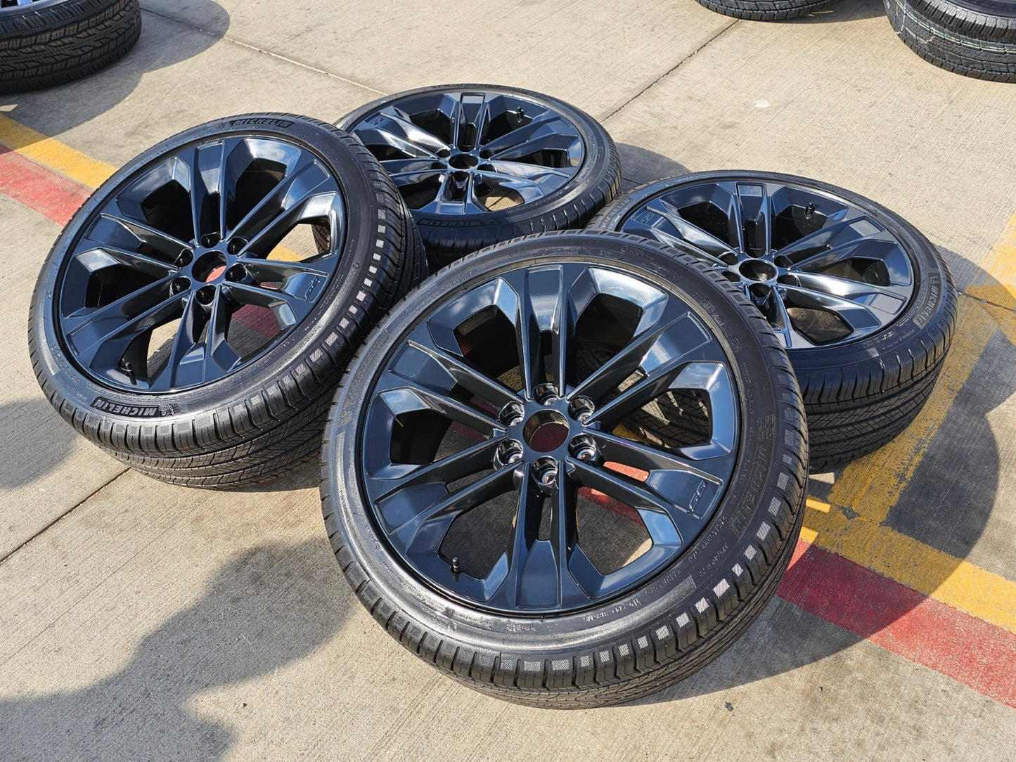 22" Chevy Blazer SS EV OEM wheels rims 2024 2025 2026 NEW MICHELIN