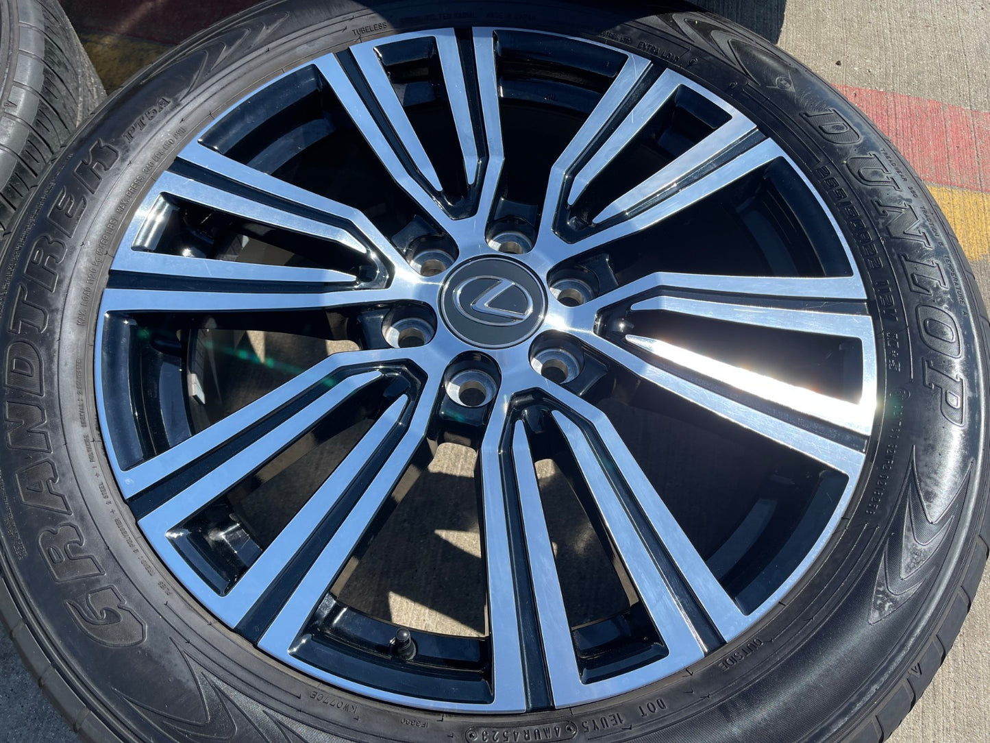 22" Lexus LX600 OEM wheels rims 74402 Toyota Tundra Sequoia 2023 2024 2025 2026