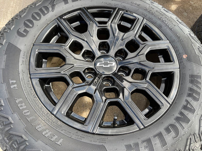 18" GMC Sierra Canyon Chevy Tahoe Colorado OEM 14097 wheels rims 2024 2025 2026