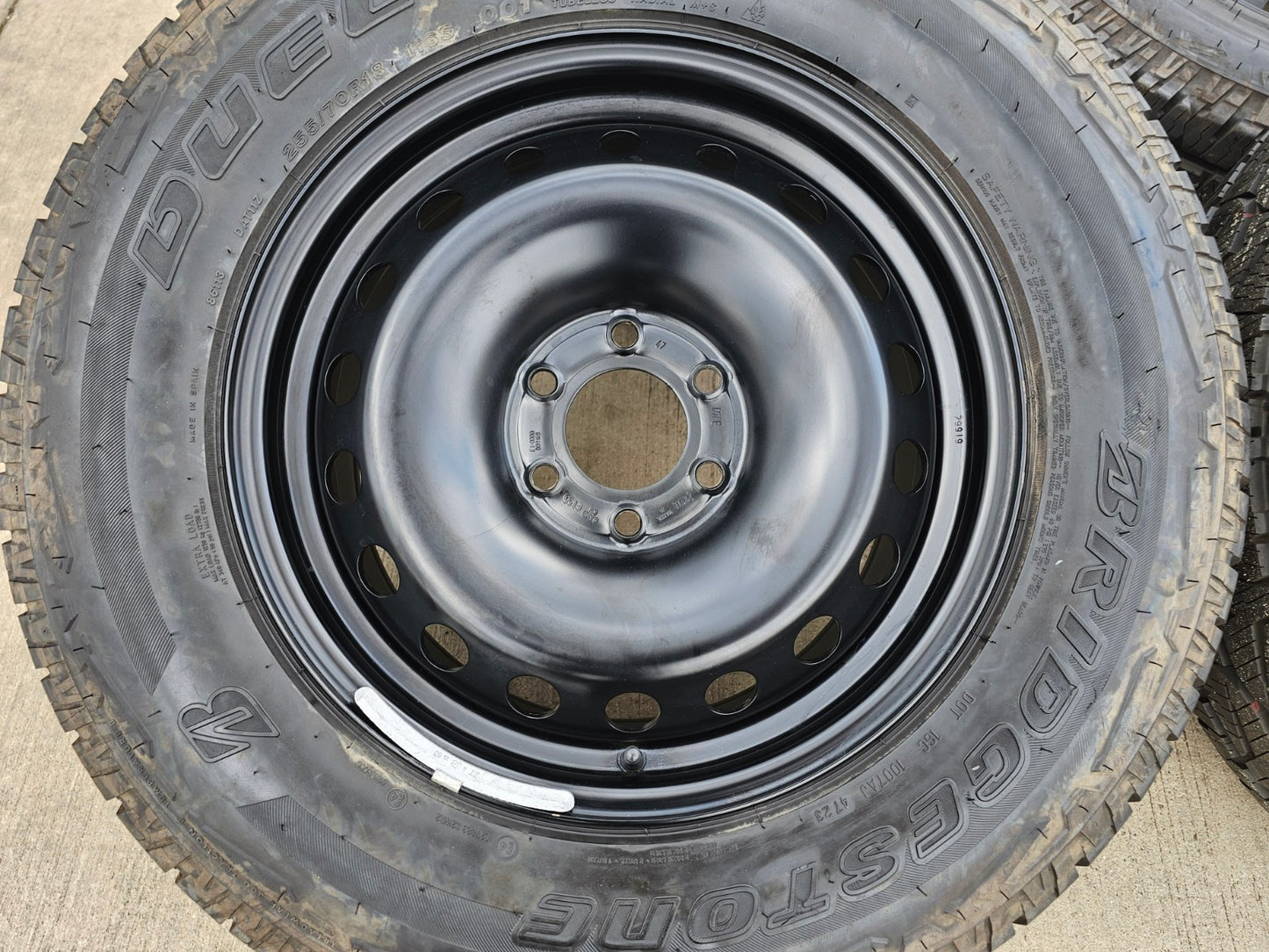(4) 18" INEOS Grenadier OEM wheels rims tires STEEL 2023 2024 2025 2026 2027 NEW
