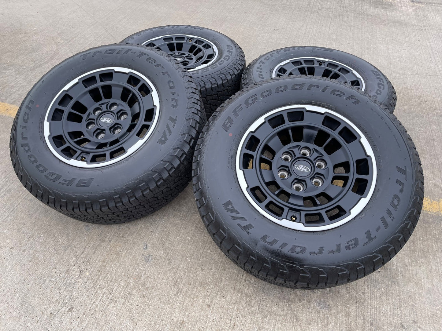 17" Ford Ranger Bronco HERITAGE OEM 22025 wheels rims BFG KO2 A/T NEW
