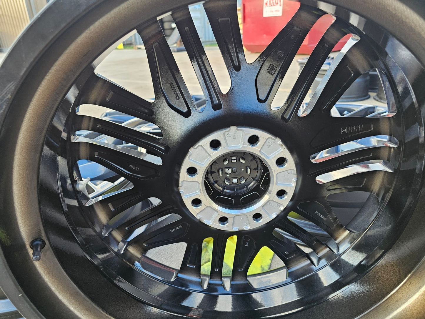 NEW 24" Cadillac Escalade IQ Deep Space EV OEM SET wheels rims Hummer 2025-2027