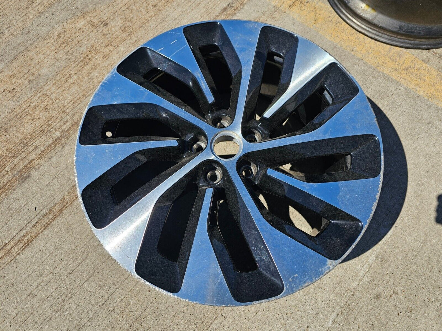 21" Lucid Air OEM Grand Touring wheel rim 5x120 spare 2023 2024 2025 spare FRONT