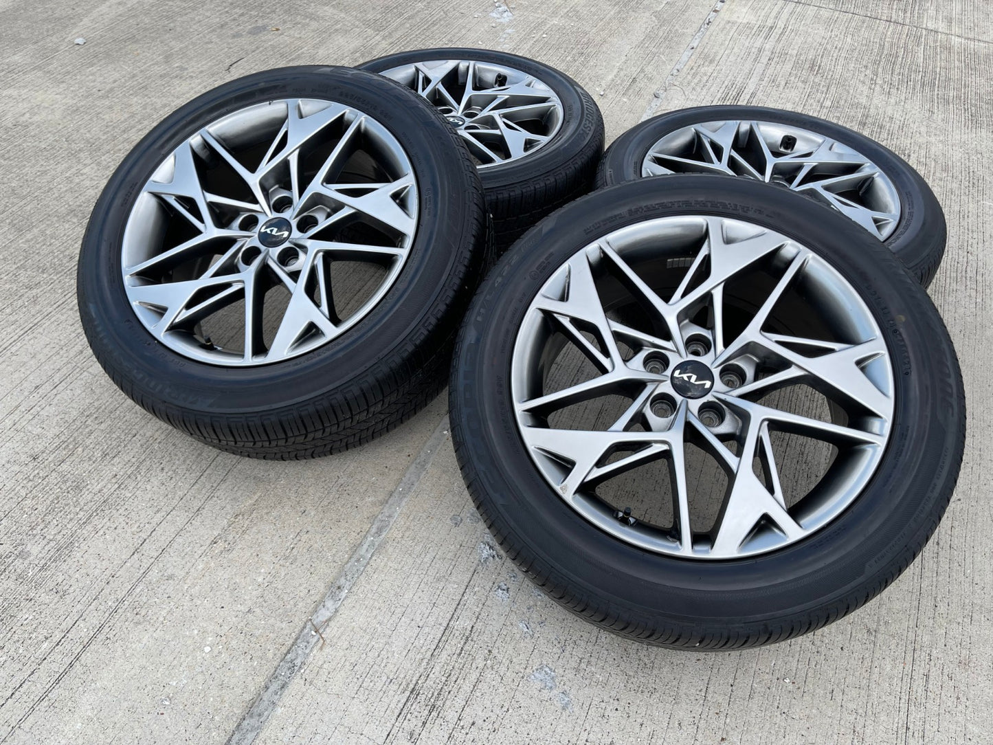 19" Hyundai Genesis GV70 GV80 GV90 OEM 71038 wheels rims 2022 2023 2024 2025