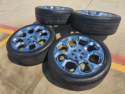 24" GMC Yukon Sierra Tahoe Cadillac Escalade V OEM wheels rims 2025 2026