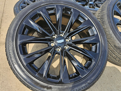 24" Cadillac Escalade V OEM ONYX wheels rims 2022 2023 2024 2025 2026 NEW