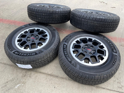 18" Toyota Tacoma 4Runner TRD OEM 94199 wheels rims 2024 2025 2026 MICHELIN NEW