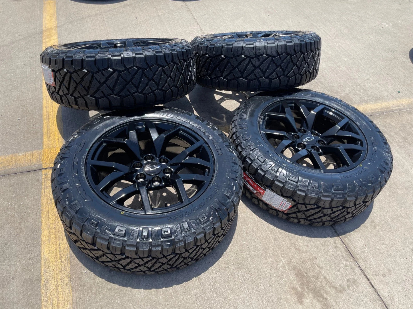 20" Chevy Silverado Z71 GMC Sierra Canyon OEM 14076 wheels rims 2025 2026 NEW