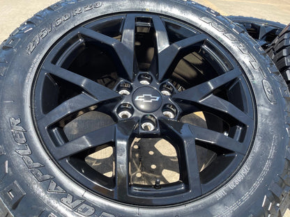 20" Chevy Silverado Z71 GMC Sierra Canyon OEM 14076 wheels rims 2025 2026 NEW